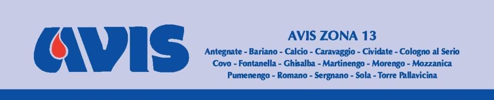 Avis Provinciale Bergamo - Avis Comunali - Zona 13